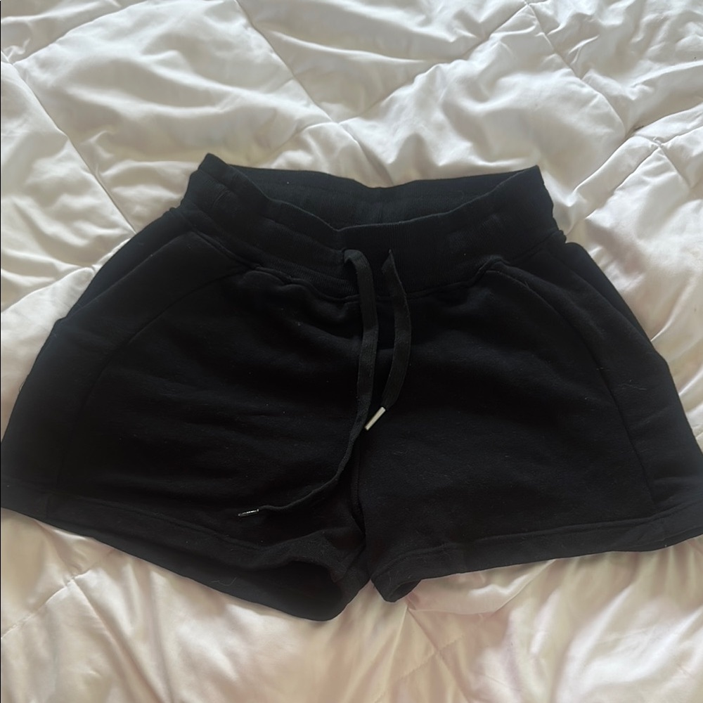 Black Lulu shorts